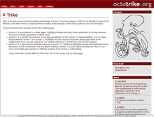 Tablet Screenshot of octotrike.org